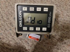 Dillon ED-2000 plus hr-2000 Radio Plus Electronic Dynamometer only display