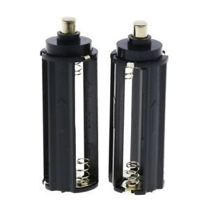 2PCS plastical battery holder box case 3 AAA to 18650 battery conveIJSLFFCACHCA