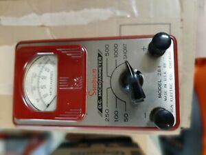 Vintage Simpson Model 284 DC Microammeter