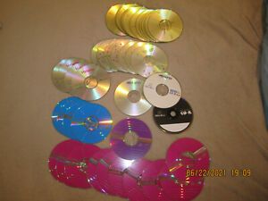 CD-R Recordable-Blank- A Mixed Set-43 Total 80 min 700MB EACH