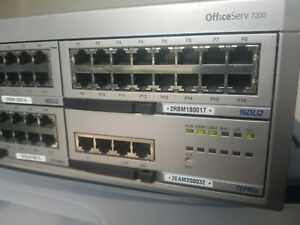 Samsung Officeserv 7200 Business Phone System w/ card MP20S 16DLI2 TEPRIa 8COMBO
