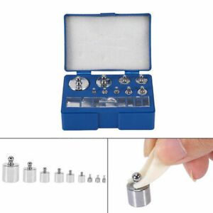 17x 211.1g 10mg-100g Laboratory Grams Precision Calibration Weight Digital Scale