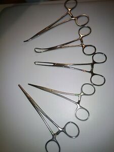 Five Pair Surgical Hemostats