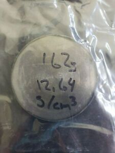 Hafnium Sputtering Target 2.00&#034; Dia. x .25&#034; thick 99.99% pure Hf