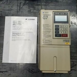 Yaskawa VFD Varispeed G7 Inverter CIMR-G7A23P7 3PH 200V 3.7KW New Variable Drive