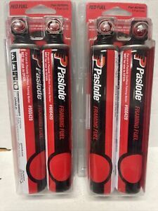 NEW Paslode Red Fuel Cordless Framing Nailer #900420 (2) 2 Pack Cells #816000