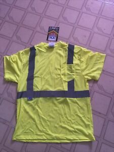 Pyramex Class 2 safey shirt Mens Large Nwt RTS2110