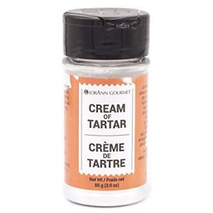 LorAnn Cream of Tartar Potassium Bitartrate, 3oz.85gr Shaker jar