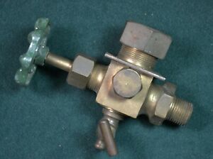 Penberthy Injector Limited No. 31A  250PSI Valve. Brass NOS