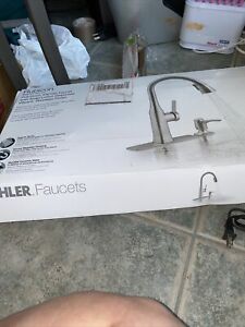 NEW Kohler RUBICON R20147-SD-VS Pull Down Kitchen Faucet Open Box Sealed Inside