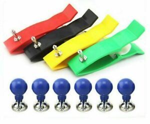 2 Set Adult Chest Suction Cup Bulb And Limb Clamp Ag AgCI ECG EKG Electrodes