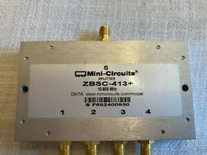 MINI-CIRCUITS ZBSC-413+ 4 WAYS POWER SPLITTER 10 - 800 MHZ, 50 OHM SMA