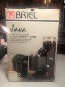 Briel java coffee grinder + doser