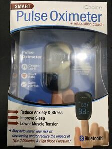 iChoice Smart Pulse Oximeter + Relaxation Coach OX200 NEW SEALED