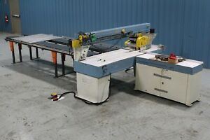 Automac Auto V-Grooving Model AVG-48 HSFW V-Grooving Machine with TigerStop Fenc