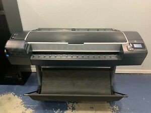 HP Designjet Z5400 44 inch Plotter Wide Format with Paper Roll Demo Model Nice