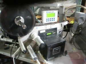 Label-Aire Model: 3138N- TB RH Printer Applicator with Sato M-8485Se Printer &lt;