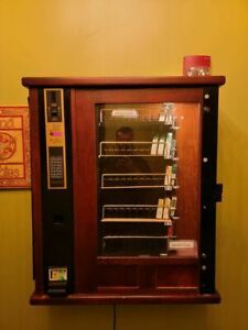10 Slot Vending Cig Machine Coin and Bill Acceptor Vending Machine
