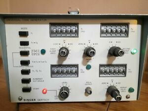 SINGER GERTSCH TG-1EP PL TONE / HZ Universal Tone Generator RF TEST EQUIPMENT