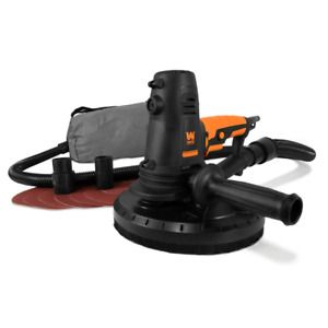 10 Amp Corded 8.5 in. Variable Speed Handheld Drywall Sander with Sandpaper, Dus