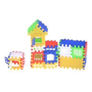 44X Baby Kids House Building Educational Learning Construction Toy^fi
