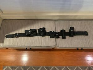 black basketweave duty gear