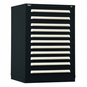 Stanley Vidmar Stationary Counter Height Modular Drawer Cabinet, 11 Drawers