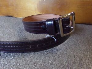 MIXON  LEATHER DUTY BELT SIZE 26 BROWN GLOSS
