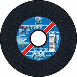 PFERD 69817 Flat Cut-Off Wheel Type 1 Aluminum Oxide A 4-1/2&#034; Diameter x .030...