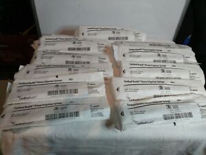 Lot of 12 Cardinal Health 60CCFT Piston Irrigation Syringe Flat Top exp 6/2023