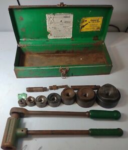 Greenlee Knockout Set 1804 Old