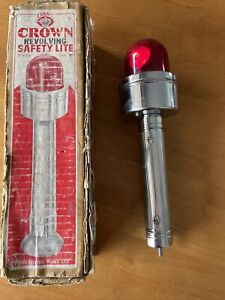 Vintage Crown Revolving Lite with Box