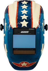 Jackson Safety Welding Helmet, 46101 - Digital Variable Auto Darkening Filter, L