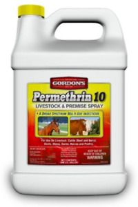 GORDON&#039;S Permethrin 10 Livestock &amp; Premise Spray, 1 Gallon, 9291072