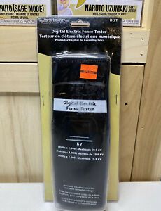 Zareba DEFT-Z Digital Electric Fence Tester Black NEW