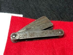 Vintage Lufkin No. 126T Feeler Thickness Gage Machinist - USA