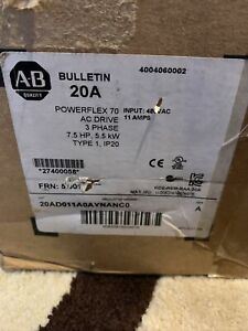Allen-Bradley 20AD01AYNANC0 Ser A 2013