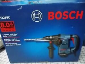 BOSCH HAMMER DRILL, RH328VC, 8.0 AMP 1 1/8 SDS PLUS , NEW IN BOX,
