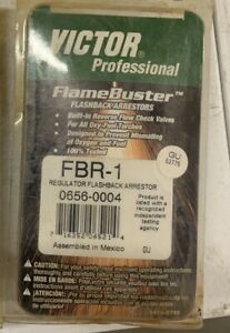 Victor Flame Buster FBR-1, 0656-0004 Regulator Flashback Arrestor