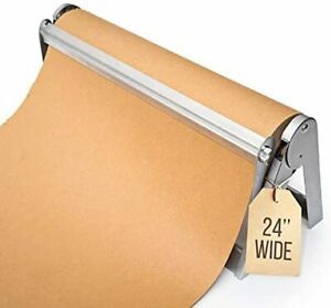 Wrapping Paper Roll Cutter - Holder amp Dispenser for Butcher Freezer Craft Pape
