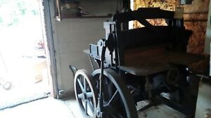 ANTIQUE VINTAGE Keystone Electric Guillotine Paper Cutter 