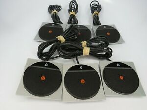 (6 USED) Shore Tel SM-1 Rev 1 Satellite Expansion Tabletop Microphones for IP655