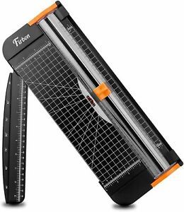 A4 Paper Cutter 12 Inch Titanium Paper Trimmer, Side Ruler for Craft