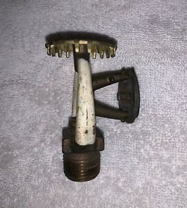 VINTAGE STAR BRASS FIRE SPRINKLER HEAD-212 Degree Upright-1968–#2