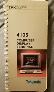 Tektronix 4105 Computer Display Terminal Reference Guide, 1983
