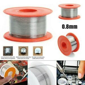 63/37 0.8mm Tin Lead Rosin Core Solder Flux Soldering Welding Iron Wire Reel