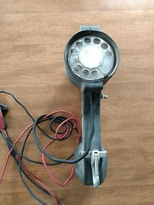 Vintage Telephone Lineman Rotary Dial Handset BECO 1011 &#034;Buttinski&#034; Handset