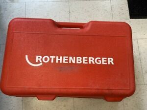 Rothenberger Robend 3000 Electric Tube And Pipe Bender MINT CONDITION