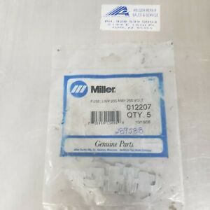 MILLER 012207 OR 289588 LINK FUSE 200A 250V( BAG OF 5)