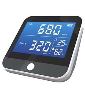 air quality monitor, C02 Detector, 6 In 1 Air Pollution Detector, C02 Alarm